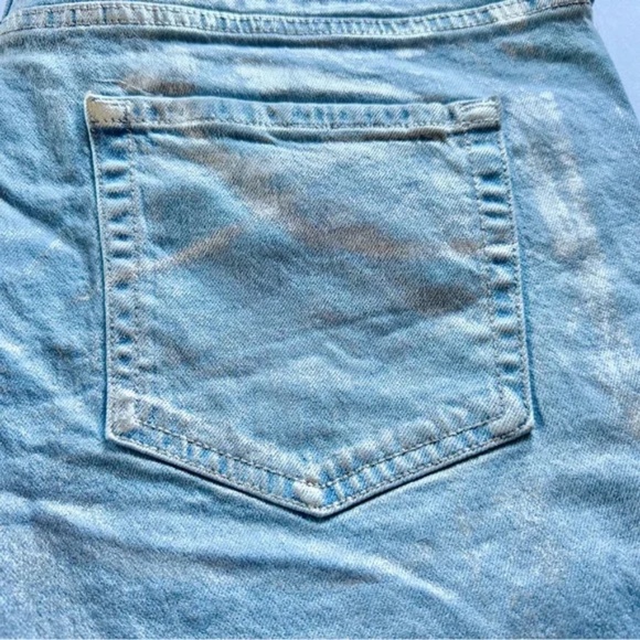 Wild Fable Metallic Silver Baggy Jeans – Size 17 | High Rise, Y2K Statement Jean - Picture 5 of 6